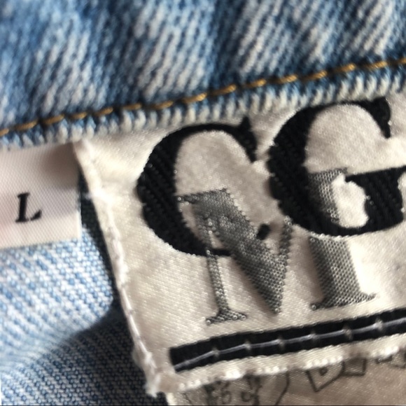 Betty Boop Denim Vest 1990’s light washed denim Size Large - Picture 11 of 14